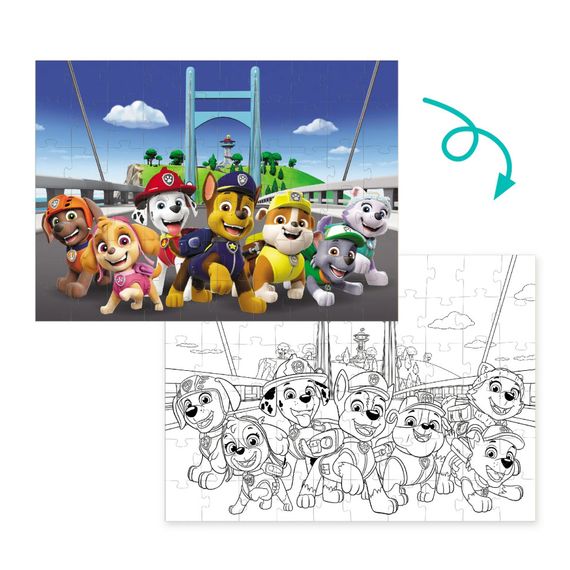 Детские Пазлы 2 в 1 Paw Patrol "Отчаянная команда" DoDo 200162 60 элементов | Зображення 2