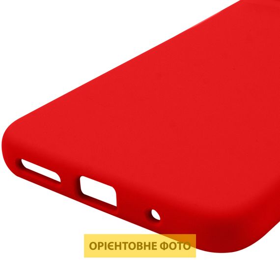Чохол Silicone Cover Lakshmi Full Camera (AAA) для Motorola Moto G15 4G Червоний / Red | Зображення 4