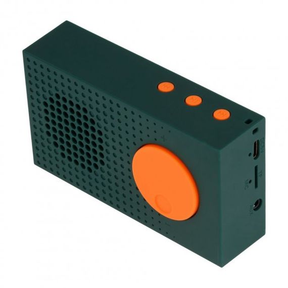 Портативна колонка XPRO PD-S600 5Вт USB, AUX, FM, Bluetooth зелена (ЦУ-00033947) | Зображення 5
