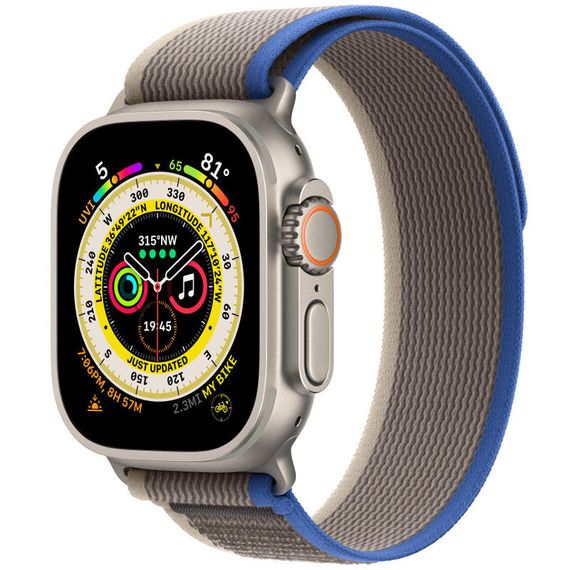 Ремешок Trail Loop для Apple Watch 42(ser.1-3)/44/45/46/49mm (m/l) Blue / Gray