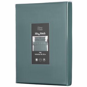 Простирадло Ardesto Mix&Match Premium, 180х240см, 100% бавовна, сатин, зелений (ART1824FSE)