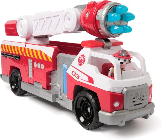 Щенячий патруль Пожежна команда Велика пожежна машина Маршала PAW Patrol Fire Rescue Rapid Reload Truck | Зображення 1