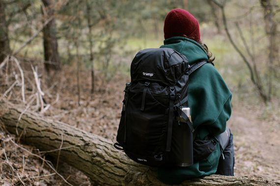 Рюкзак Tramp Hike 30 л чорний, Похідний туристичний рюкзак трамп для трекінгу, Рюкзак для походу і полювання | Зображення 5