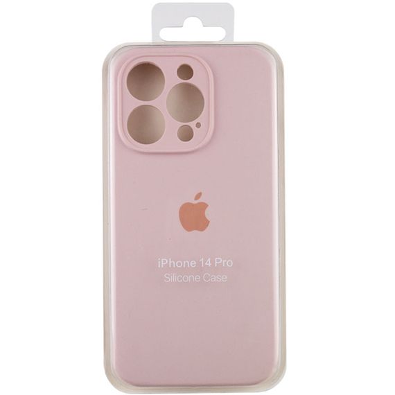Чохол Silicone Case Full Camera Protective (AA) для Apple iPhone 15 Pro Max (6.7") Рожевий / Chalk Pink | Зображення 6