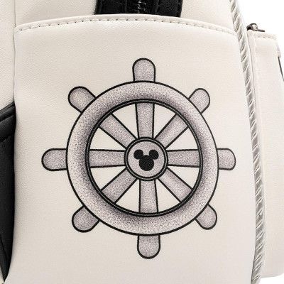 Рюкзак школьный Loungefly Disney - Mickey Mouse Steamboat Willie Music Cruise Mini Backpack (WDBK1657) | Зображення 5
