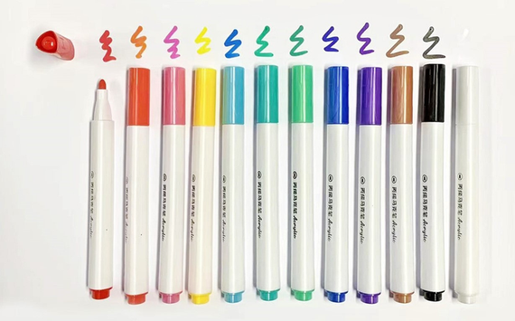 Акварельные маркеры 18 цветов Water Brush | Зображення 3