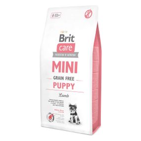 Корм Brit Care Mini Grain Free Puppy Lamb гіпоалергенний беззерновий з м'ясом ягняти для цуценят мініатюрних порід віком від 2 тижнів 7 кг