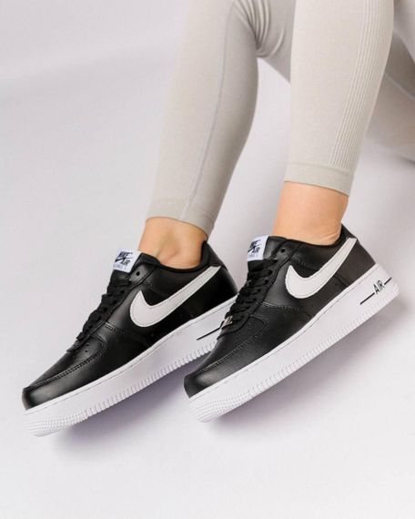 Жіночі кросівки Air Force 1 PRM All Black White , В'єтнам | Зображення 6