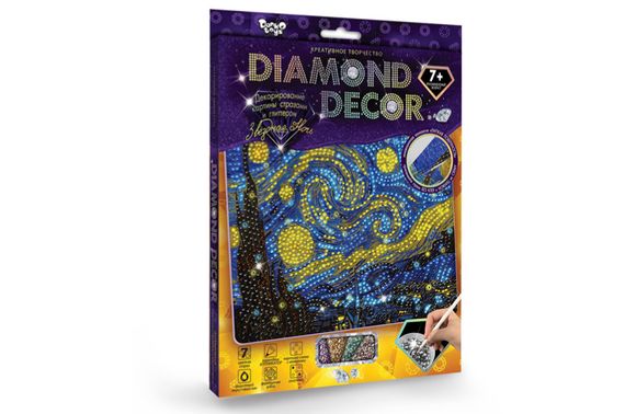 Набір для творчості DD-01-01,02..07,09,10,11 "DIAMOND DECOR" DANKO | Зображення 9