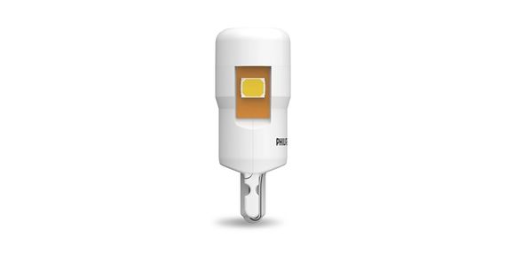 Комплект светодиодных ламп Philips 11961WU60X2 W5W (T10) LED white Ultinon Pro6000 SI 4000K | Зображення 3