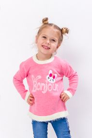 Светр для дівчинки "Bonjour" Носи своє 92 Рожевий (p-3123-87802)