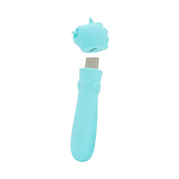 Вібратор-єдиноріжка Unihorn USB Bullet – Mount'n Peak, віброкуля, USB-зарядка, 10 режимів | Зображення 1