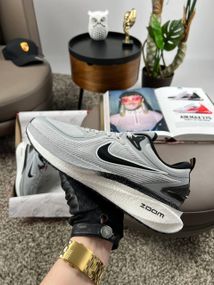 Кросівки Air Zoom Pegasus Grey Black весна / літо / осінь A4018 44 28 см