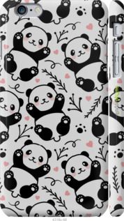 Чохол на iPhone 6 Plus Панди "4318m-48-2448"