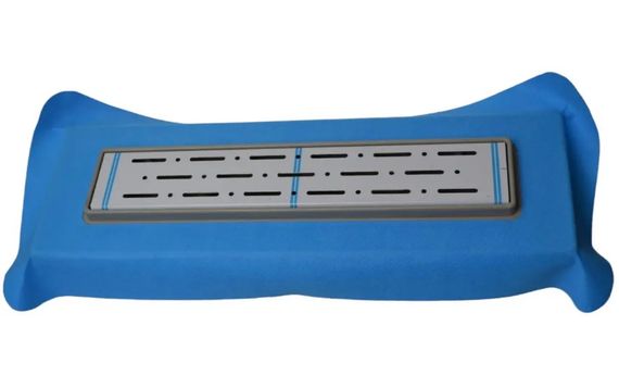 Душевой канал с горизонтальным фланцем Maxiflow Standart Line 33 см решетка Дождь 4022.TY050K.033.1