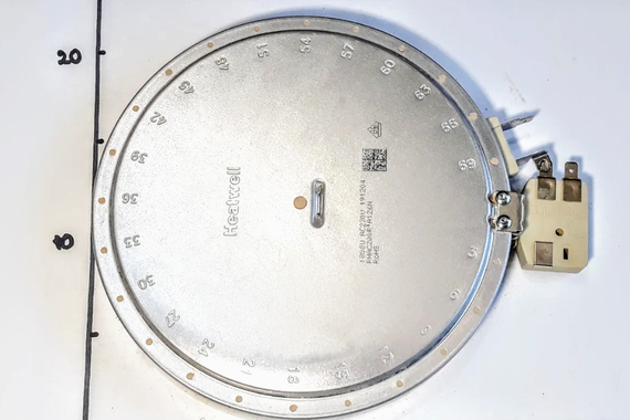 Электроконфорка D200/1800W/2 конт.для стеклокерамических поверхностей | Зображення 1