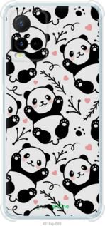 Чохол на Vivo Y21s Панди "4318sp-2550-2448"