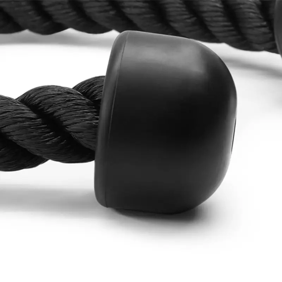 Канат для тяги York Fitness подвійний хват на трицепс з обертовим підвісом, хром | Зображення 2
