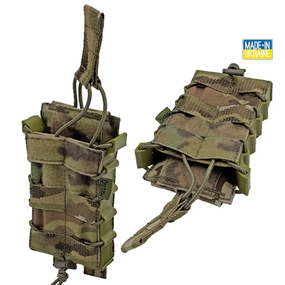 Подсумок корпусный под один магазин з фіксатором IRR Cordura 500 D Мультикам