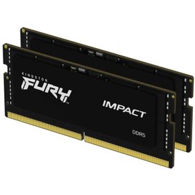 Пам'ять ноутбука Kingston DDR5 64GB KIT (32GBx2) 4800 FURY Impact (KF548S38IBK2-64)