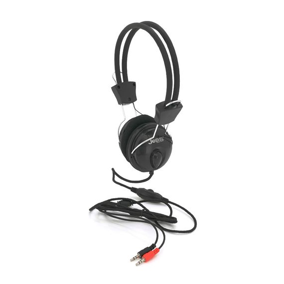 Наушники ведущие Jedel JD-808, с микрофоном, Black | Зображення 2