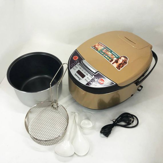 Мультиварка 5 літрів, Мультиварка рисоварка багатофункціональна пароварка якісна NB-53 | Зображення 7