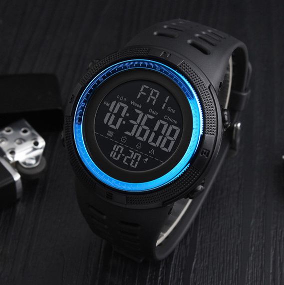 Skmei 1251BU Black-Blue | Зображення 2