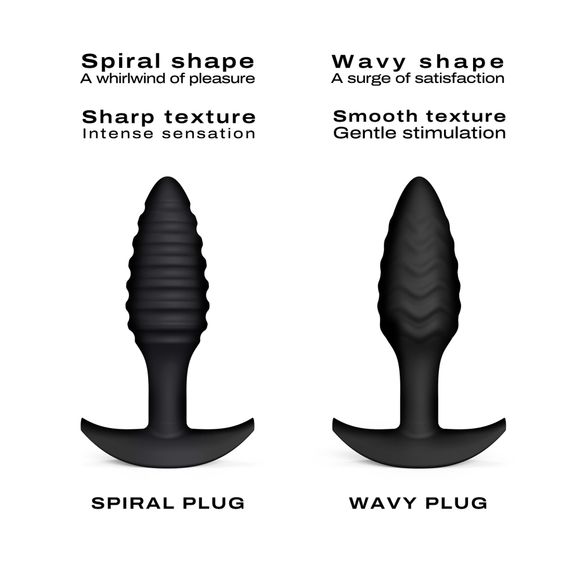 Анальна пробка Dorcel SPIRAL PLUG, діаметр 3 см, силікон | Зображення 3