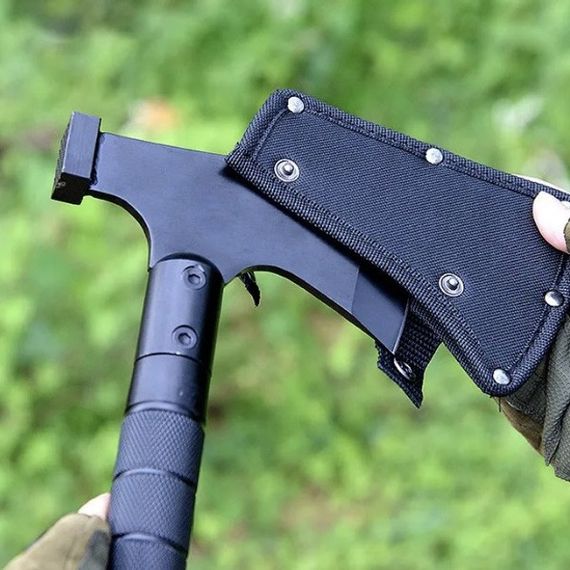 Топор тактический, набор для выживания 9в1 VT36 туристический GD-53 | Зображення 5