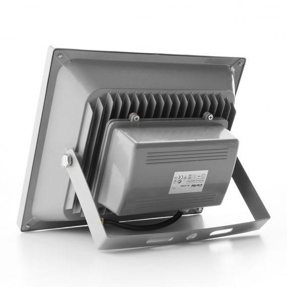 Прожектор уличный LED влагозащищенный IP65 HL-13/50W CW COB серый | Зображення 1