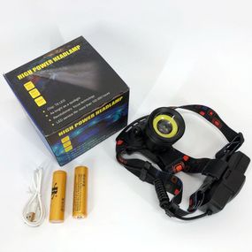 Потужний ліхтарик світлодіодний на голову XQ-172-T6-COB, Ліхтар UO-412 на лобовий