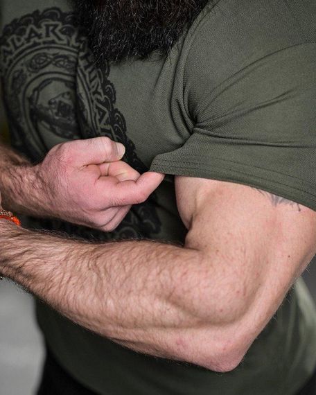 Тактична потоотводна футболка jem олива ВТ1097 | Зображення 5