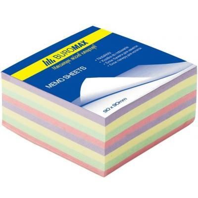 Бумага для заметок Buromax DECOR 90х90х40мм, unglued (BM.2285) - Топ Продаж!