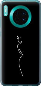 Чехол на Huawei Mate 30 Силуэт1 "4590u-1773-17620"