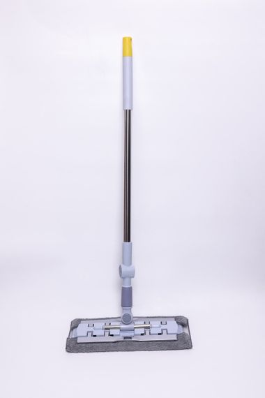 Плоска швабра для миття підлоги, стін та стелі універсальна швабра для прибирання Жовтий HP-35015-35Y | Зображення 4
