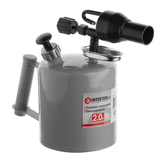 Лампа паяльна бензинова 2.0 л INTERTOOL GB-00331 | Зображення 1