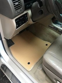 Коврики EVA (бежевые) для Toyota Land Cruiser 100