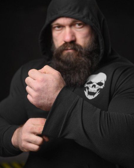 Худі maklin supper чорний НП4892 | Зображення 5