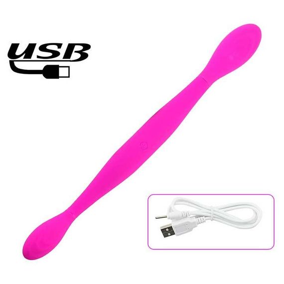 Двусторонний гибкий вибратор Toy Joy Infinity Double Dildo | Зображення 3