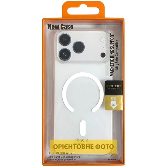 Чохол PC Matte Color with Magnetic Fit для Apple iPhone 16 Pro Max (6.9") White | Зображення 1