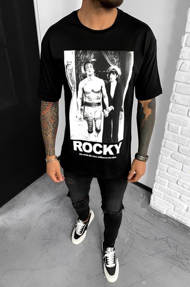 Футболка з ДТФ принтом (оверсайз)