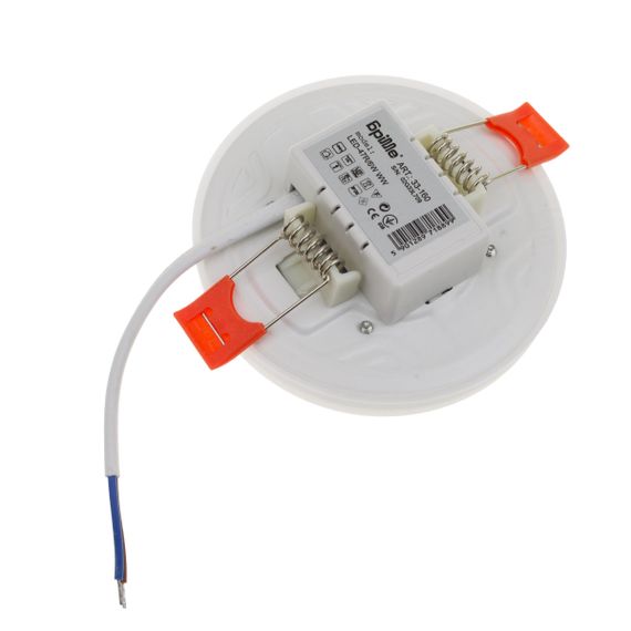 Потолочный врезной  светильник в ванную LED-47R/6W WW | Зображення 6