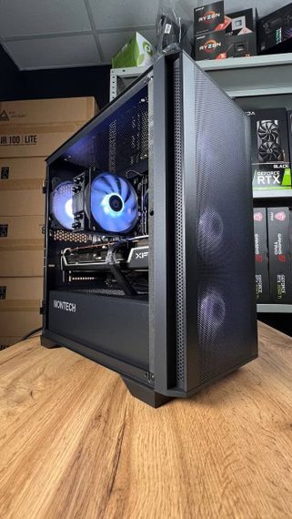 Збірка під замовлення: ігровий ПК Montech Air 100 ARGB Tower / AMD Ryzen 5 8400F (6 (12) ядер по 4.2 - 4.7 GHz) / 32 GB DDR5 / 1000 GB SSD M.2 / AMD Radeon RX 6800, 16 GB GDDR6, 256-bit / 750W б/в | Зображення 2