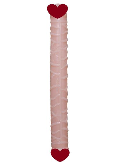Фалоімітатор Flexible Double Dong Skin Sex Aura