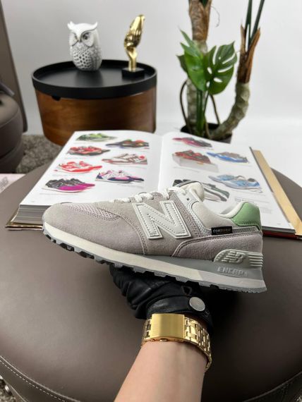 Жіночі кросівки 574 Grey White Lime 38 | Зображення 5