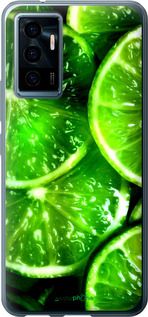 Чохол на Vivo V23e Зелені часточки лимона "852u-2641-2448"