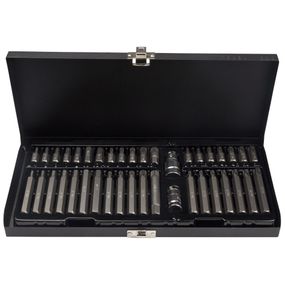 Набір біт Ultra HEX TORX Spline 10мм 40шт S2 (метал кейс) 4017092