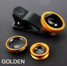 Лупа збільшувальне скло для смартфона телефона zoom золото