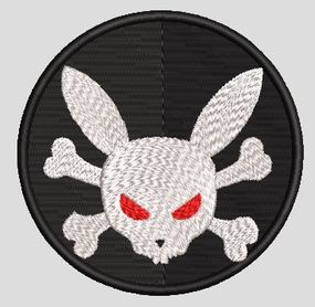 Шеврон Playboy (череп)