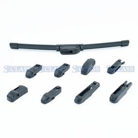 Щетка стеклоочистителя бескаркасная 350mm (9 переходников, мултиадаптер), DAI, T-X8-C350,